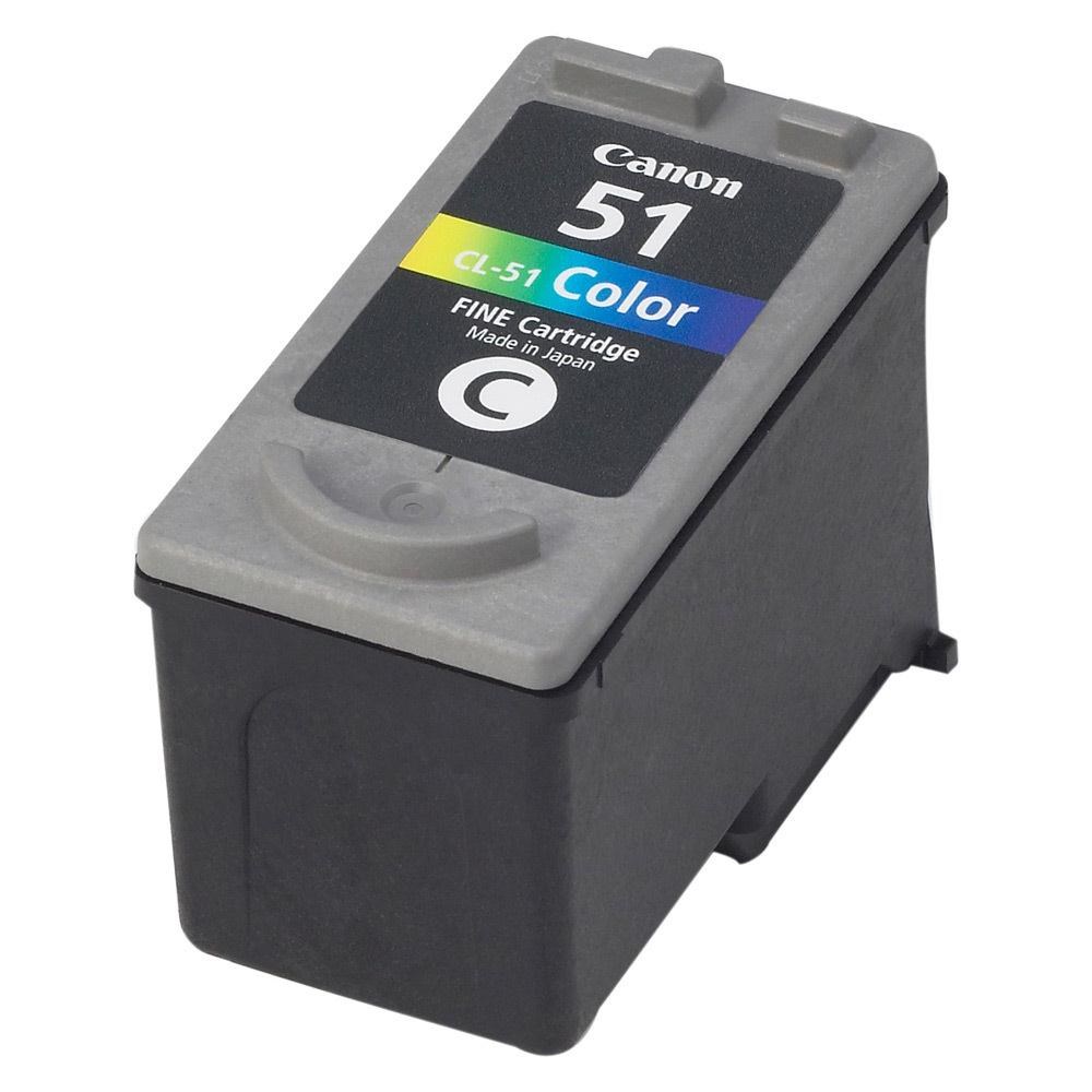 Canon Cl 51 Fine High Yield Ink Cartridge Colour 0618b001 Ccl