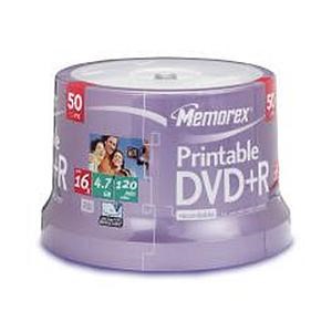 Memorex Printable Dvd