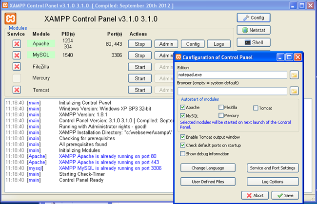 Turning Your Old Computer Into A Webserver Running Xampp And