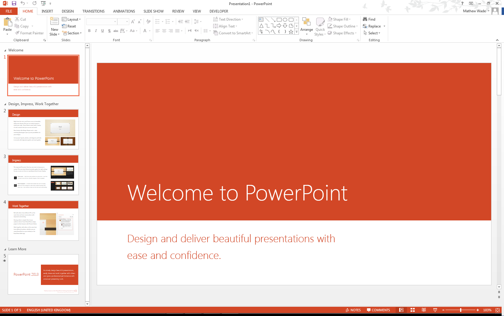 Purchase a custom powerpoint presentation
