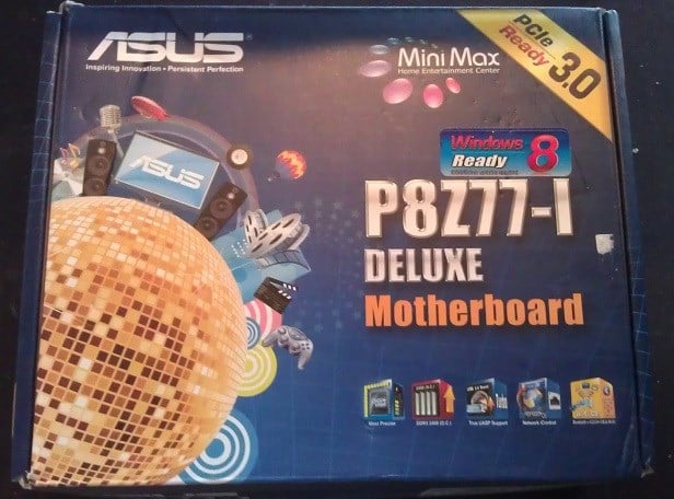 Asus P8Z77-I Deluxe Review - Boxed