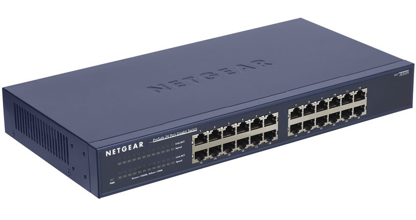 Netgear ProSafe 24 Port Gigabit Rackmount Switch JGS524 200EUS CCL