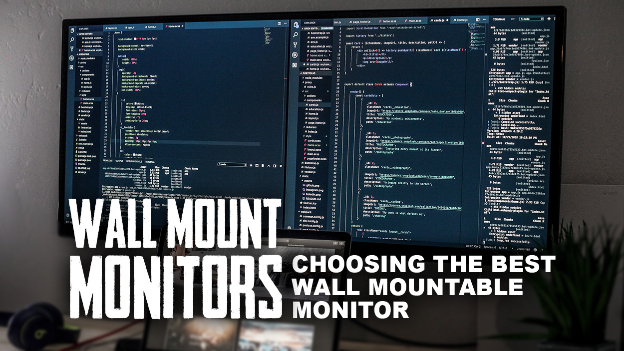 best wall mounted computer monitor