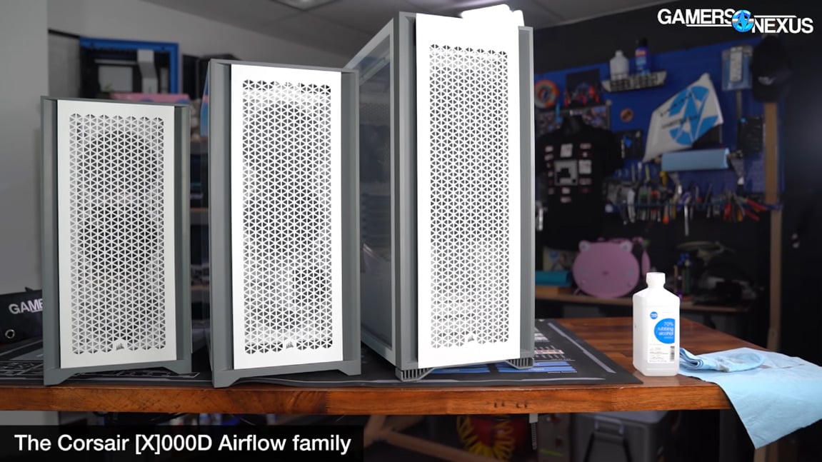 gamers nexus best airflow case