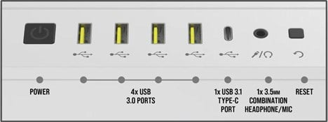 Front Panel IO Options for Corsair 7000D