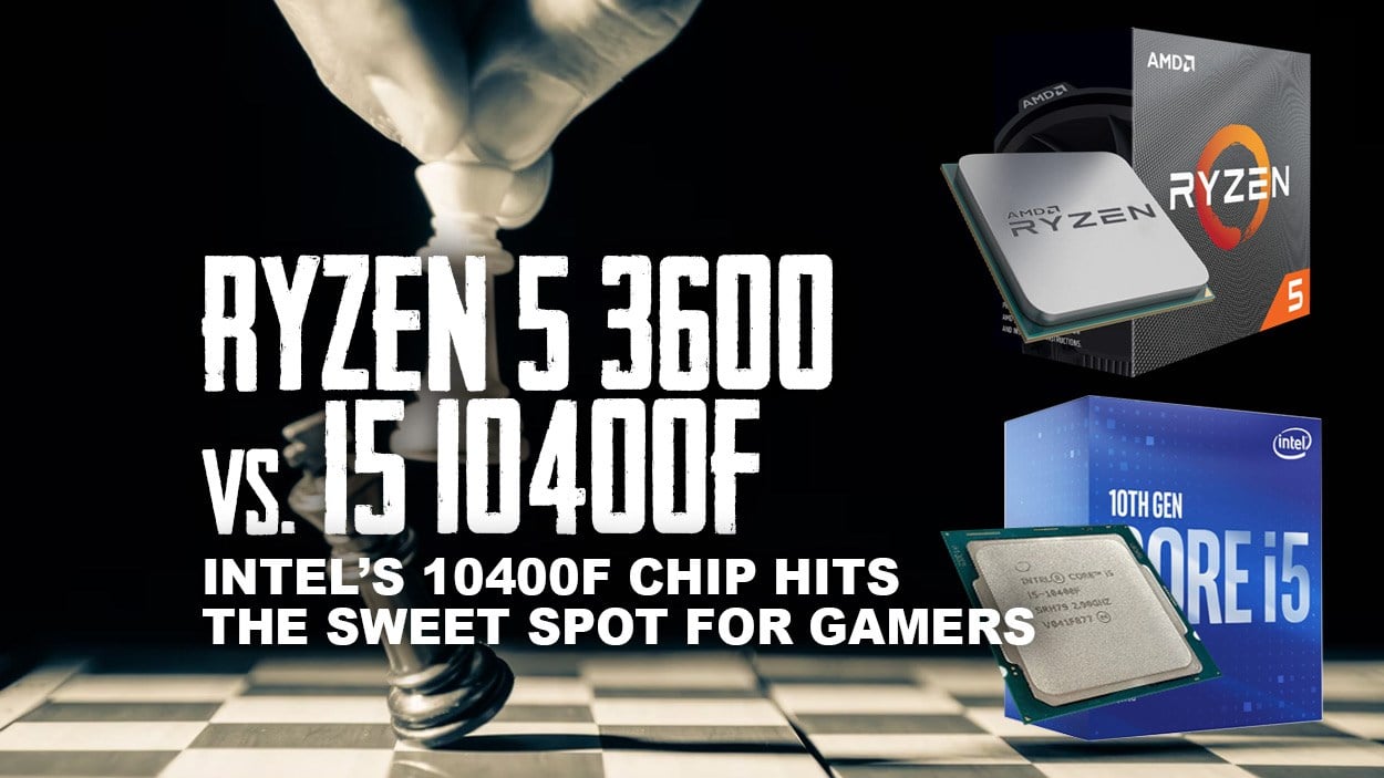 Ryzen 5 3600 vs Intel Core i5-10400F - Best Budget Gaming PC Build