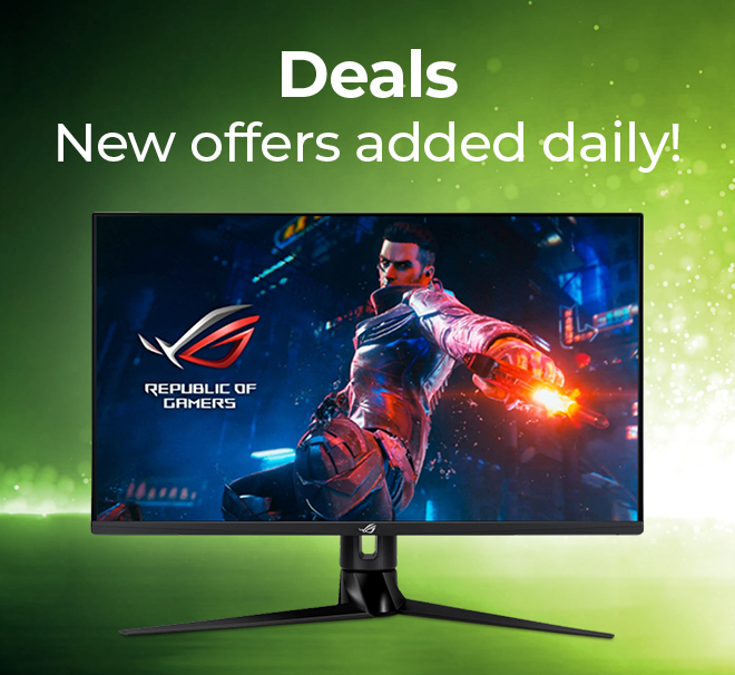 New deal offers added daily.