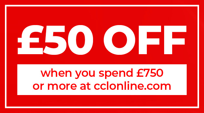 £50 off when you spend £750 or more.