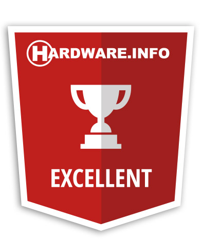 Hardware.info Excellent award