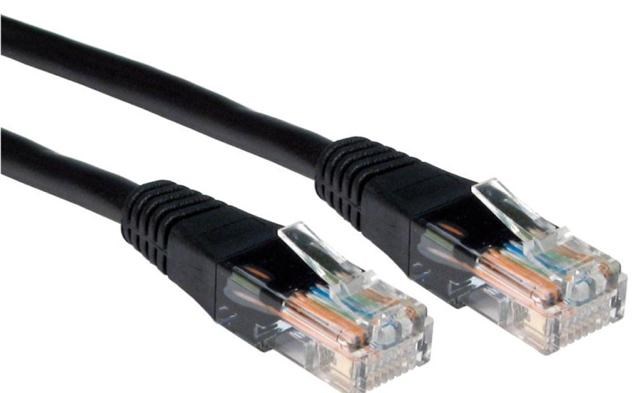 Our Choice 0.5m CAT5E Patch Cable (Black)