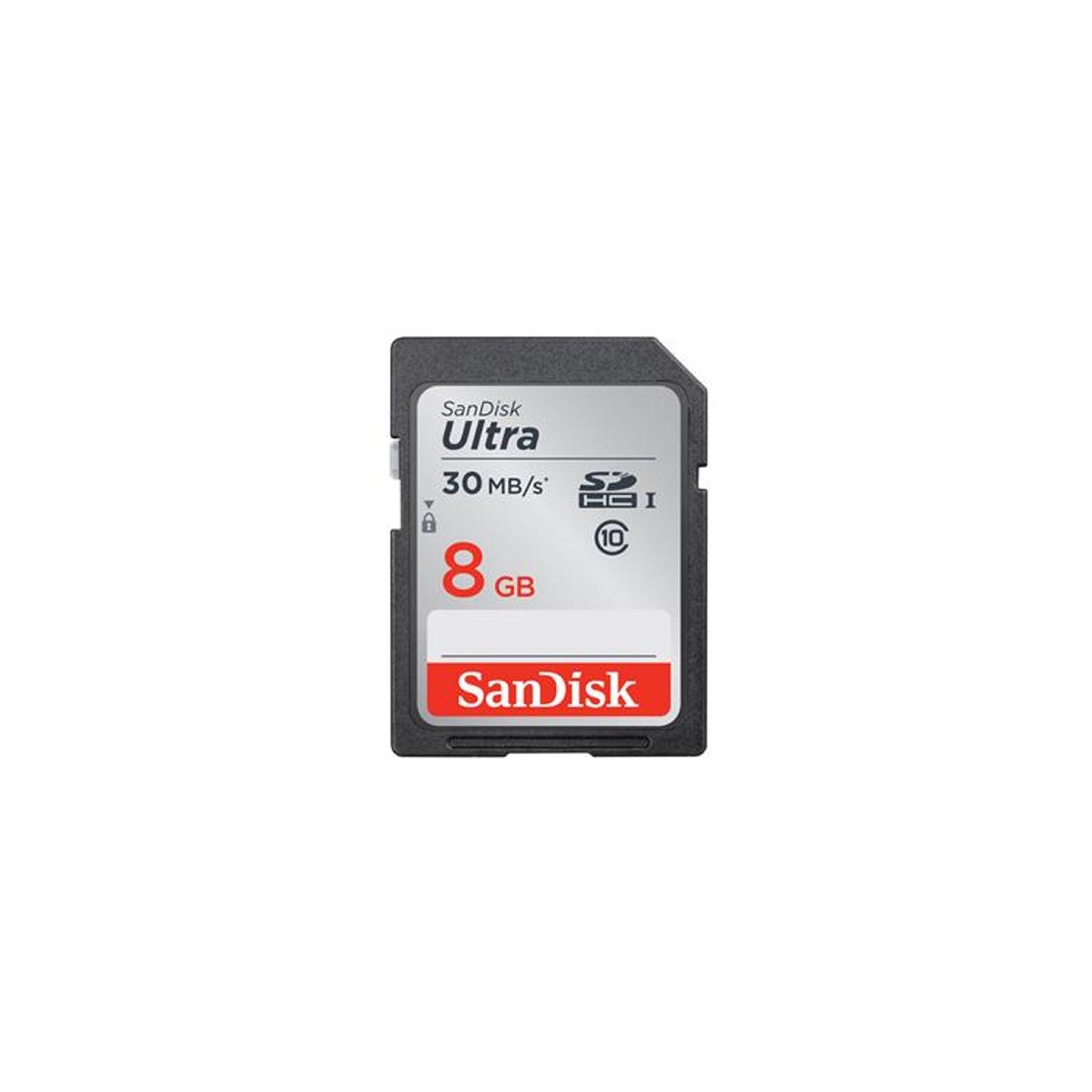 Sandisk Ultra 8GB Class 10 SD Card - SDSDUN-008G-G46 | CCL Computers