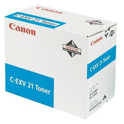 Canon C-EXV21 (Yield: 14,000 Pages) Cyan Toner Cartridge