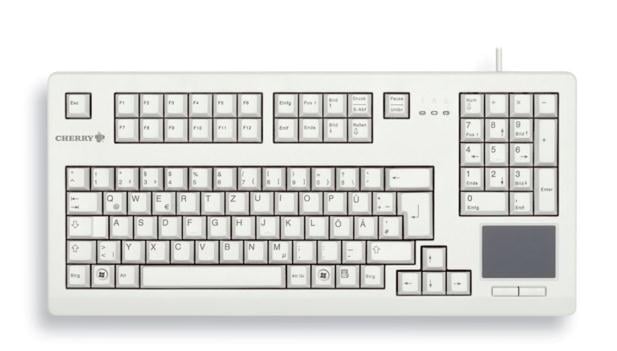 Cherry G80 11900 Touchboard Usb Wired Keyboard With Built In Touchpad