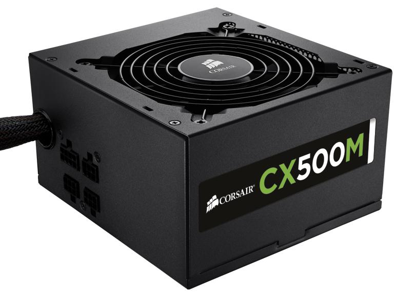 Corsair CX500M Builder Series 500W Modular PSU - CP ...