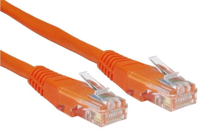 CCL Choice 0.5m CAT5E Patch Cable (Orange)