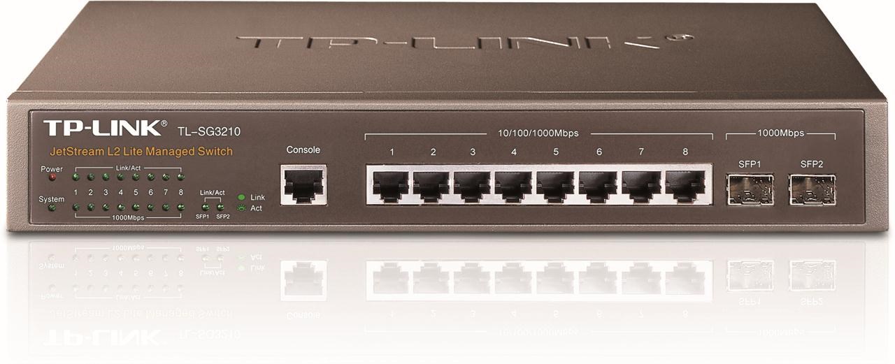 TP-Link TL-SG3210 8-Port Gigabit Desktop Switch