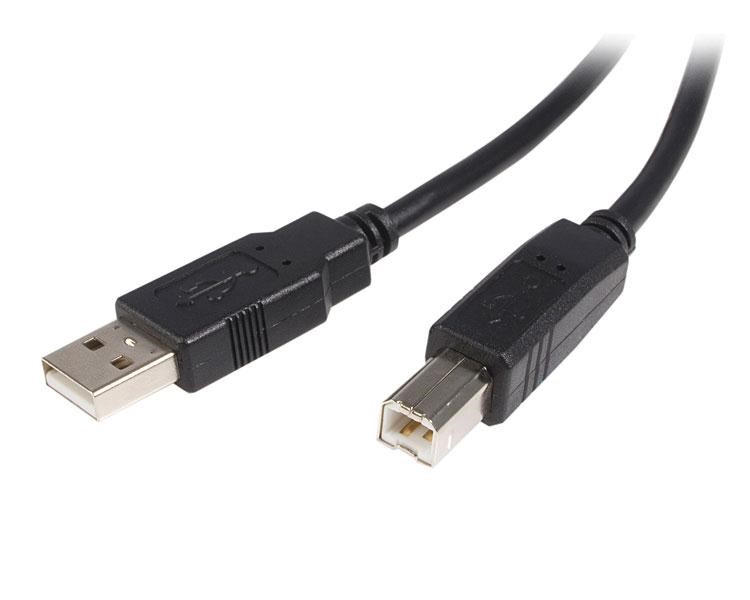 Photos - Cable (video, audio, USB) Startech.com (1m) USB 2.0 A to B Cable - M/M USB2HAB1M 
