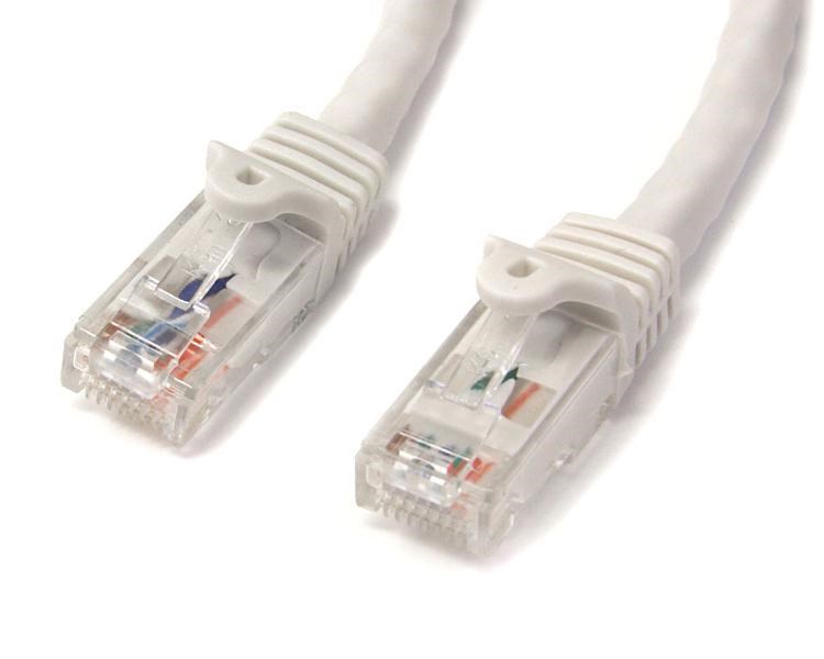 Photos - Ethernet Cable Startech.com 3m CAT6 Patch Cable  N6PATC3MWH (White)