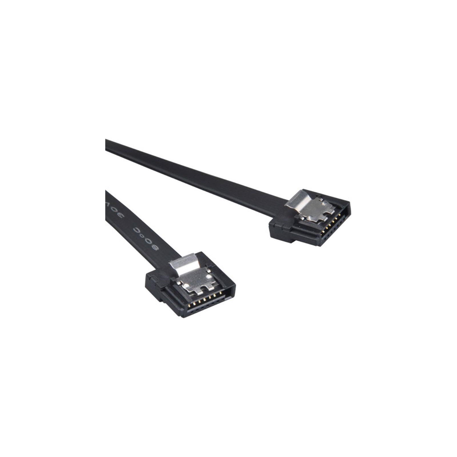 Akasa 50cm Super Slim SATA rev 3.0 Data Cable - AK-CBSA05-50BK | CCL ...