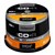 Intenso (700MB) 52x Printable CD-R in Cakebox (Black/Orange) Pack of 50 Discs