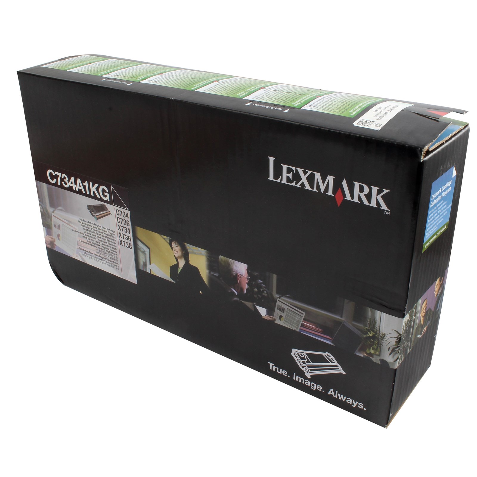 Lexmark Black Return Program Toner Cartridge - C734A1KG | CCL Computers