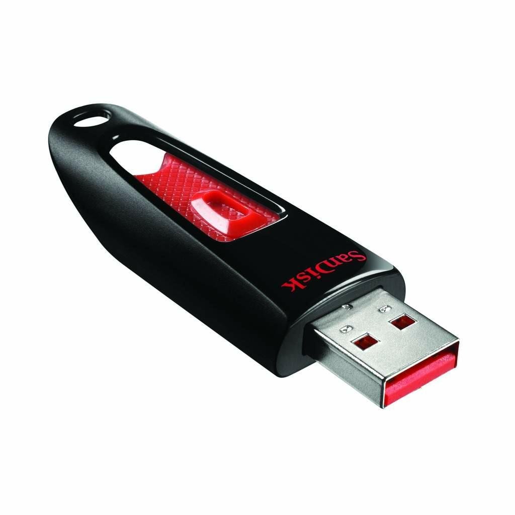 Sandisk Ultra 128GB USB 3.0 Drive (Black) - SDCZ48-128G-U46 | CCL Computers