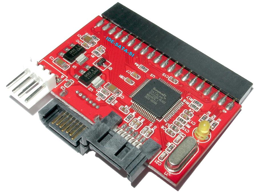 Dynamode Bi-Directional IDE to SATA Converter - IDE-SATA ...