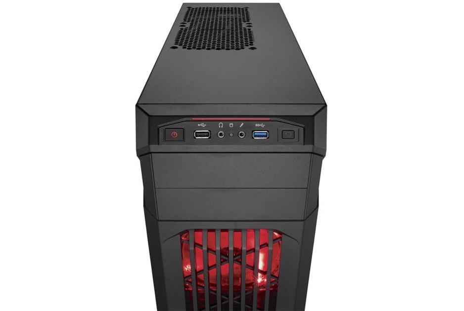 Corsair Carbide SPEC-01 Black Midi Tower Gaming Case - USB 3.0 - CC ...