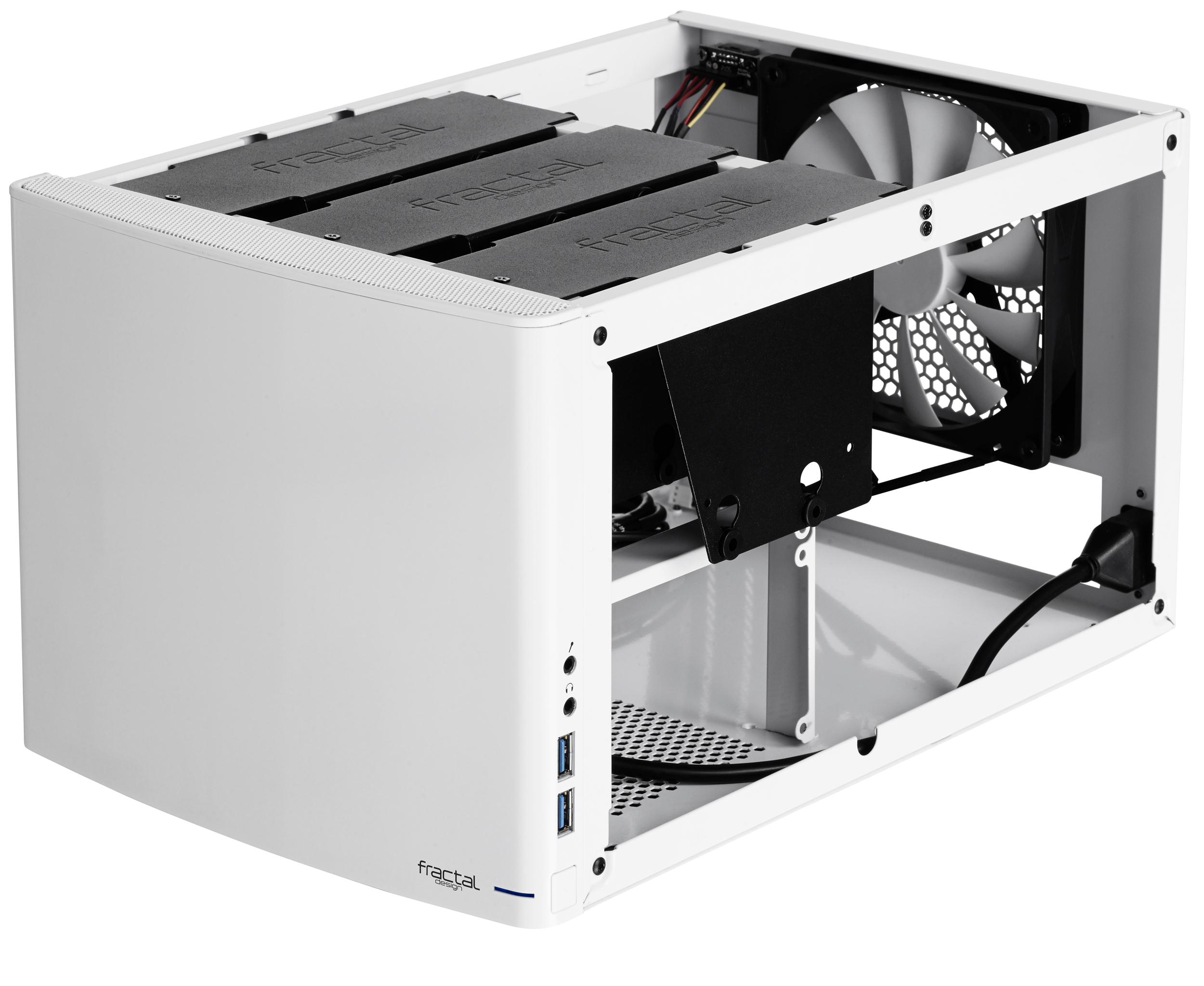 fractal design node 304 white mini itx case