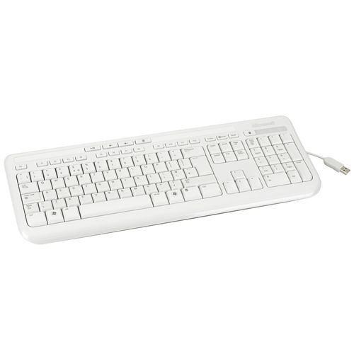 Microsoft Wired Keyboard 600 (White) - ANB-00026 - CCL Computers