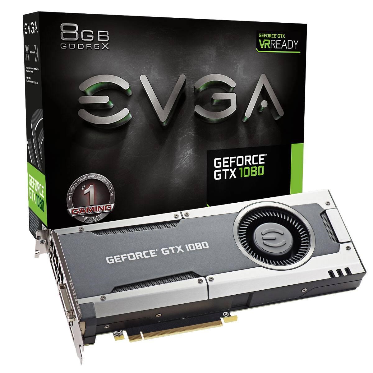 EVGA GeForce GTX 1080 8GB Graphics Card - 08G-P4-5180-KR | CCL Computers