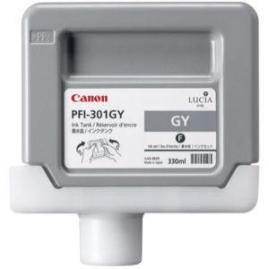 Canon PFI-301GY (Grey) Ink Tank 330ml (Pigment) for iPF8000