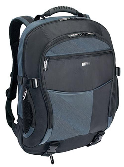 Targus XL Notebook Backpac Black and Blue TCB001EU CCL