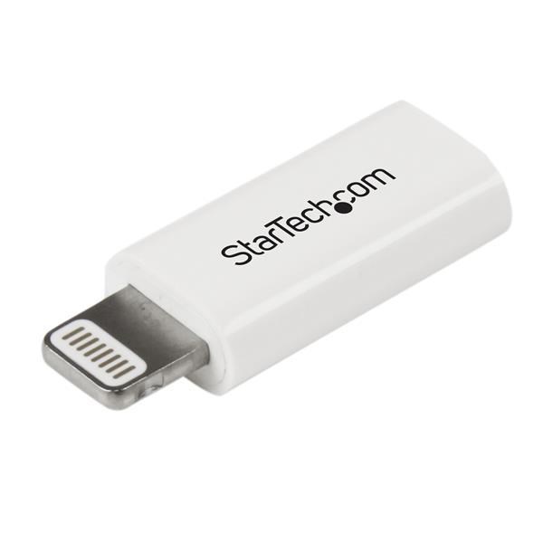 StarTech.com Apple 8-pin Lightning Connector To Micro USB Adaptor For