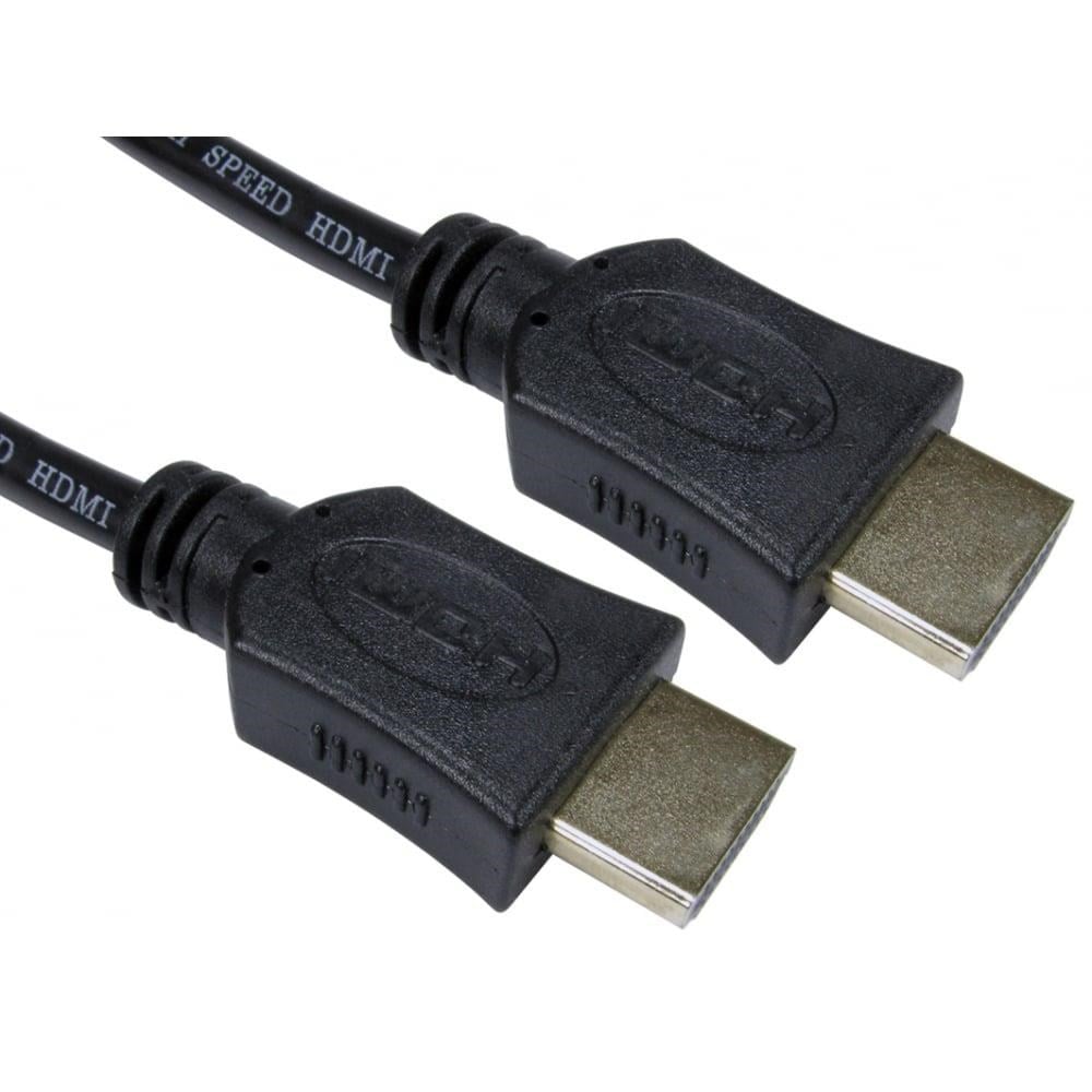 Photos - Cable (video, audio, USB) Cables Direct 2m HDMI 1.4 High Speed with Ethernet Cable 77HDMI-020 