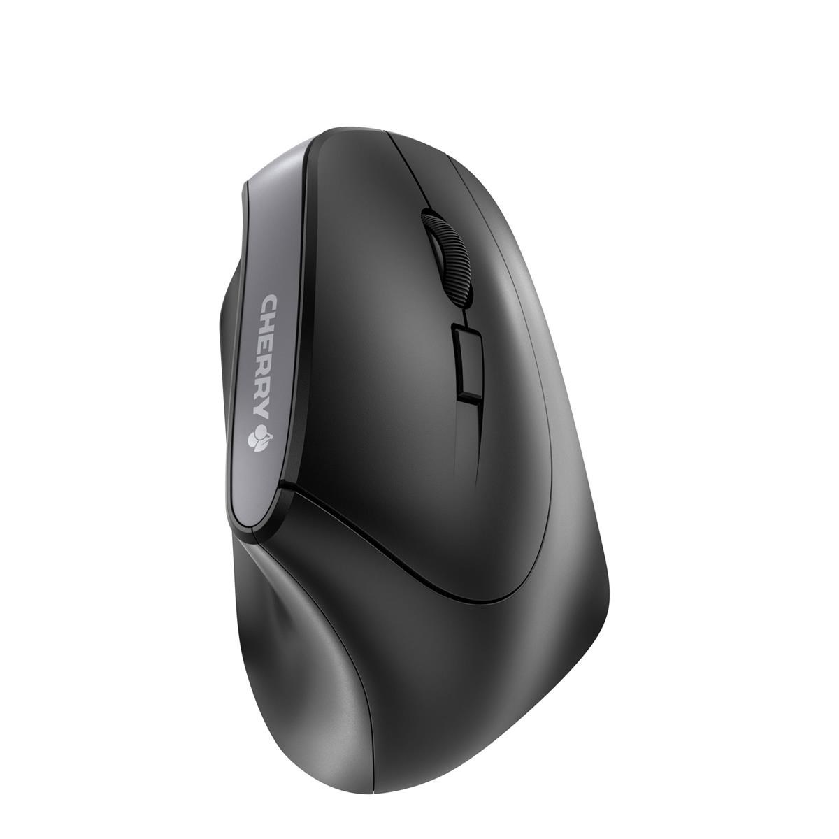 CHERRY MW 4500 Wireless 45 Degree Mouse, Black, USB