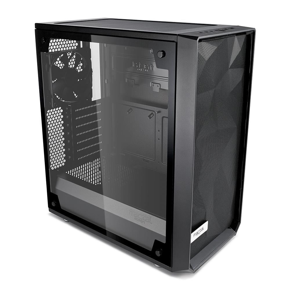 Fractal Design Meshify C - TG ATX/mATX/ITX Computer Case (Black) with ...