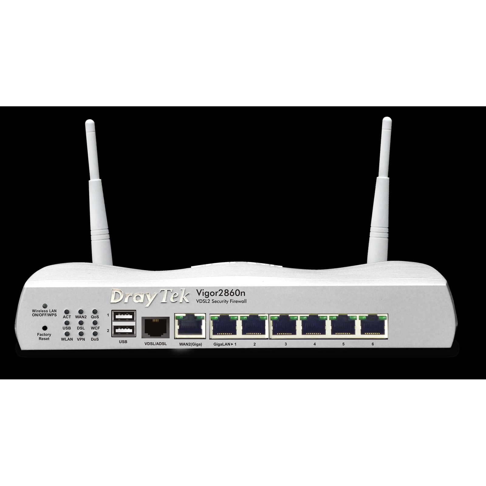 Draytek Vigor 2860n 6-port Wireless ADSL Router - V2860N | CCL Computers