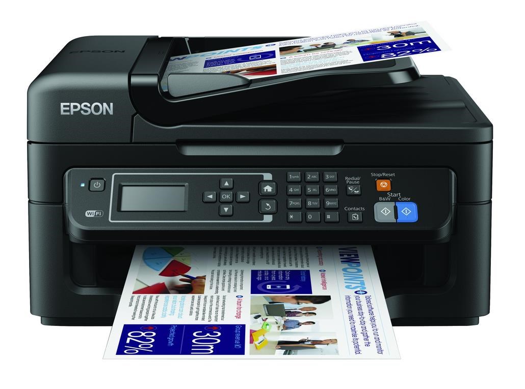 Epson Workforce Wf 2630wf A4 Colour Inkjet Wireless Multifunction Printer Printcopyscanfax 1967