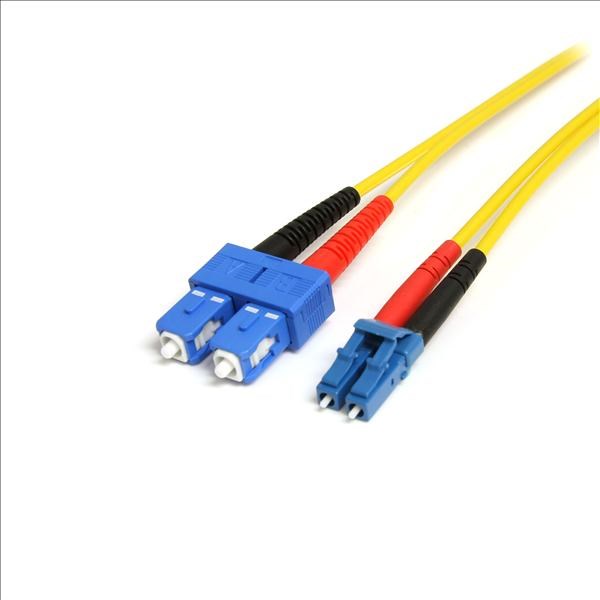 Photos - Ethernet Cable Startech.com (7m) Single Mode Duplex Fiber Patch Cable LC-SC SMFIBLCSC7 