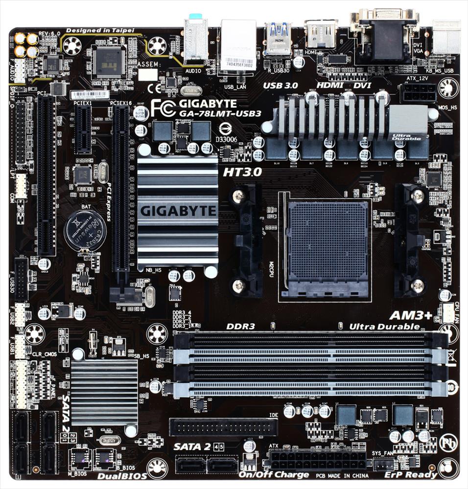 gigabyte ultra durable motherboard ga-78lmt-usb3