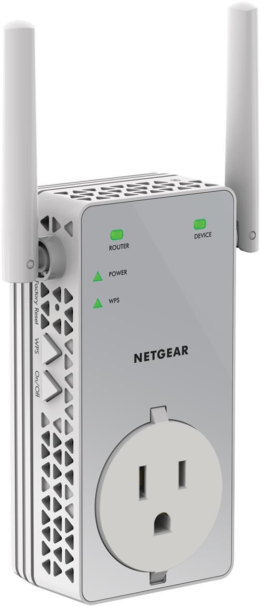 Netgear AC750 WiFi Range Extender Essentials Edition EX3800100UKS