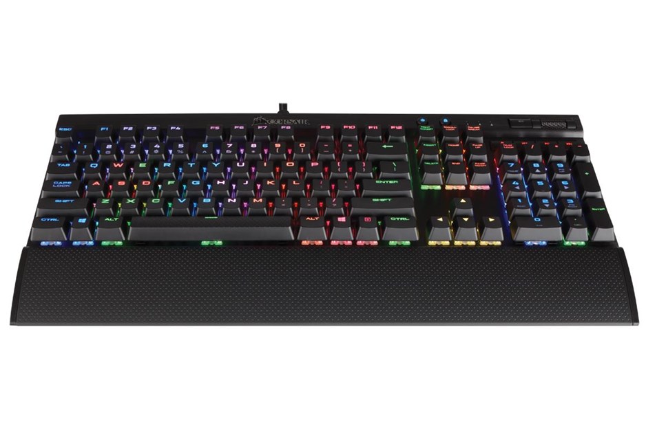 Corsair Gaming K70 LUX RGB Mechanical Gaming Keyboard (Black) - Cherry ...