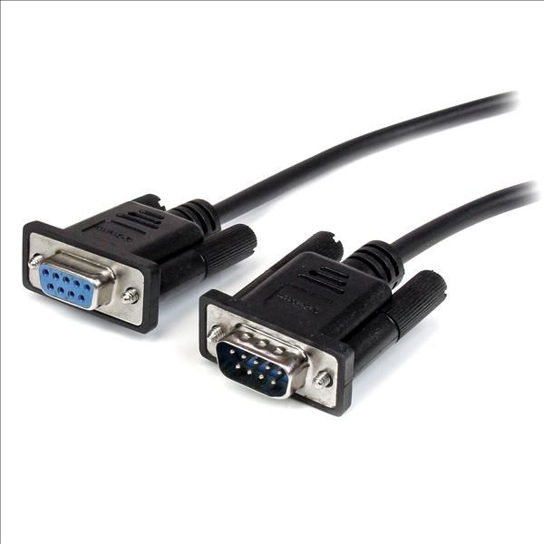 Photos - Cable (video, audio, USB) Startech.com  Straight Through DB9 RS232 Serial Cable - M/F MXT10050 (0.5m)