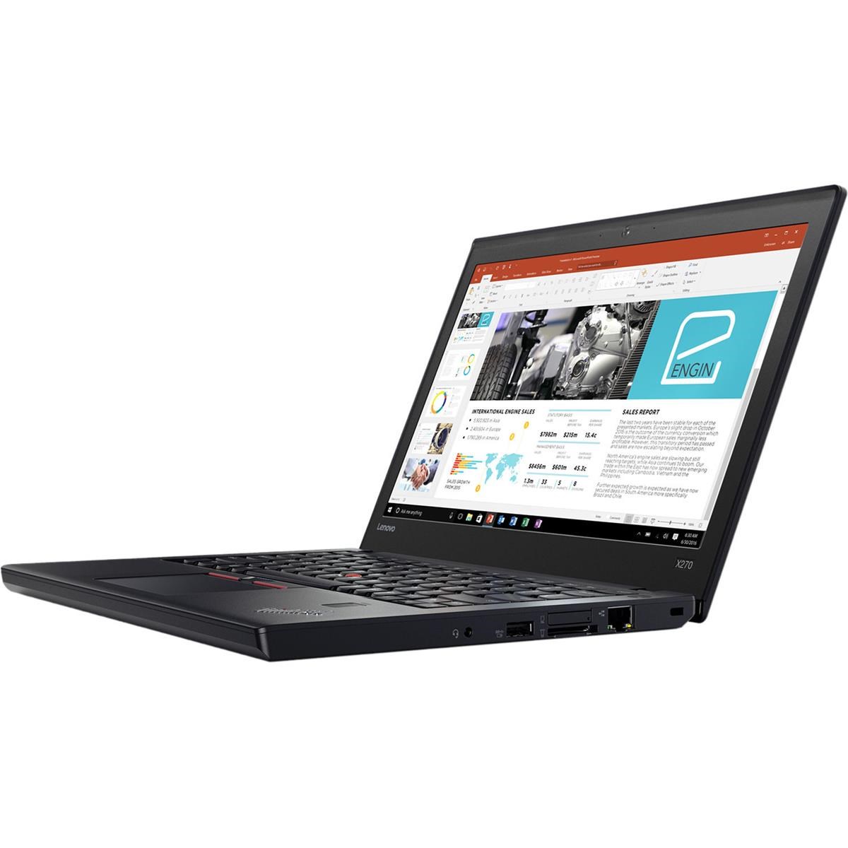 Lenovo ThinkPad X270 12.5" 8GB Core i5 Laptop  20K60000UK  CCL Computers