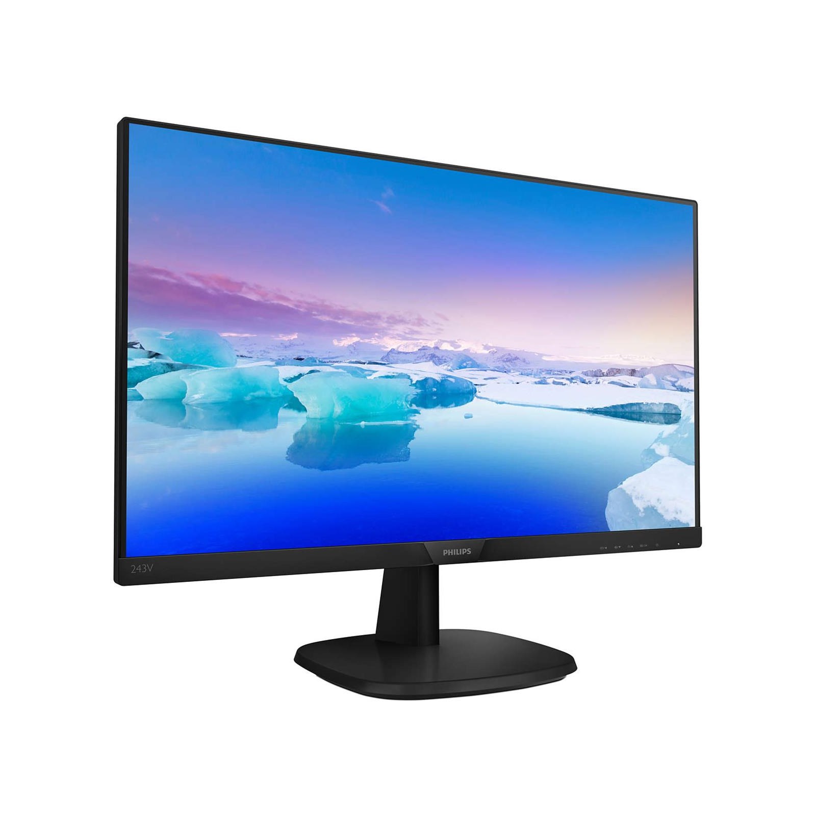 monitor led ips philips 243v7qdsb 23.8 full hd 75hz negru