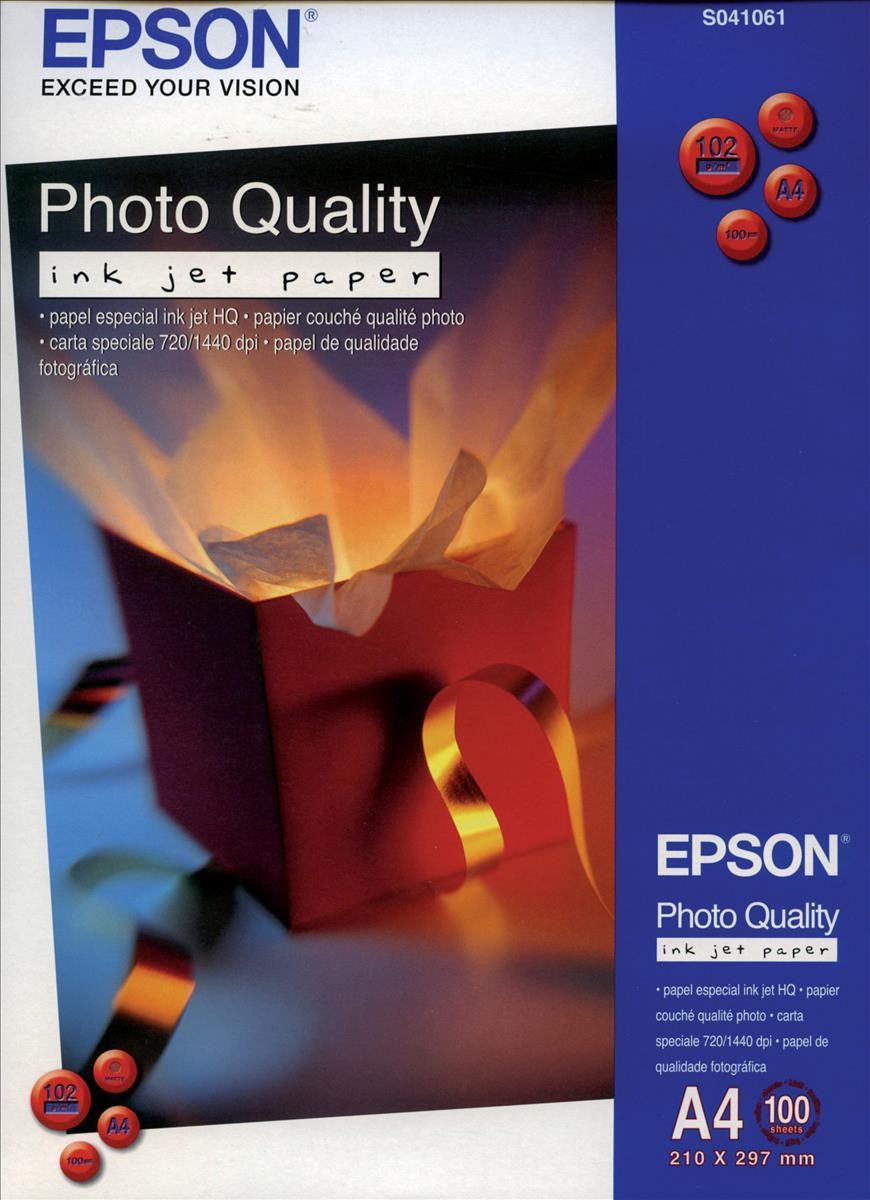 Epson A3 Photo Quality Ink Jet Paper 100 Sheets 102gm2 White C13s041069 Ccl Computers 1283