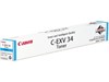 Canon C-EXV 34 (Yield: 19,000 Pages) Cyan Toner Cartridge