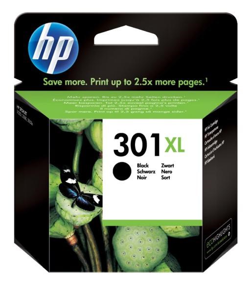 Photos - Ink & Toner Cartridge HP 301XL  Black Ink Cartridge for Deskjet CH563EE (Yield 480 Pages)