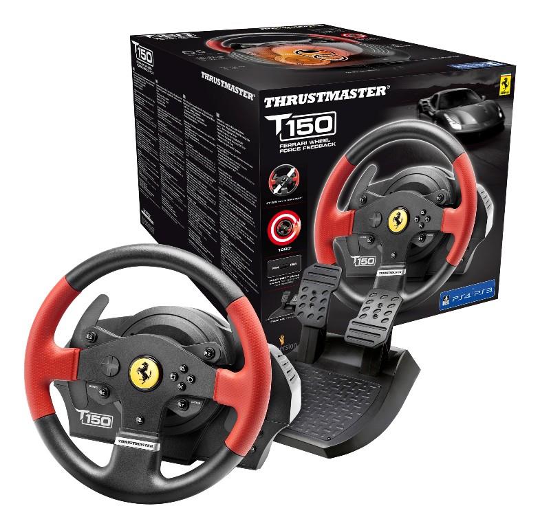 Thrustmaster T150 Ferrari Racing Wheel and Pedal Set - 4168054 | CCL ...